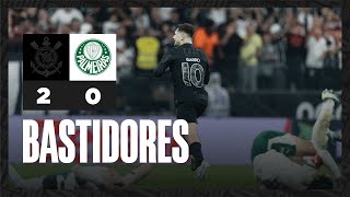 BASTIDORES DO DERBY  Corinthians 2 x 0 Palmeiras  Brasileirão 2024 [upl. by Shreeves]