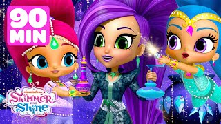 Shimmer amp Shines Magical Potions w Zeta the Sorceress 🧪 90 Minute Compilation  Shimmer and Shine [upl. by Fechter]