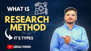 What is Research Method amp Types of Research Method Udru  Hindi [upl. by Aeiram915]