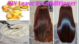 DIY LeaveinConditioner For Dry And Frizzy HairBest Serum For hair Smoothening [upl. by Ymerrej8]