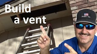 How to Build Vent Cover diy homeimprovement [upl. by Aerahs560]