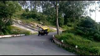 Bangalore Autorickshaw Stunt Nandi Hills [upl. by Colin637]