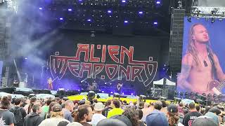 Alien Weaponry  Rū Ana Te Whenua Hellfest 2962024 [upl. by Ennirok]