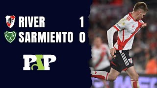 Paso a Paso  River 1 vs Sarmiento 0  8ª  LPF 2024 [upl. by Yrrem957]