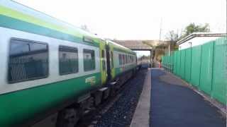 Dublin bound Mk4 through Portarlington Station [upl. by Paresh]