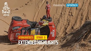 Extended highlights of Stage 5 presented by Aramco  Dakar2023 [upl. by Katy]