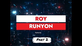 ROY Runyon Spirit amp Life Lectures Powderly Texas Part2 [upl. by Gaulin233]