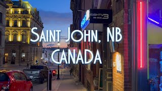 Saint John New Brunswick Canada [upl. by Esekram]