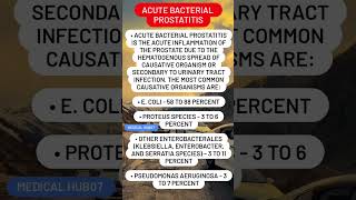 Acute bacterial prostatitis [upl. by Balkin]