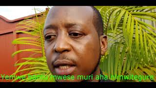 YEZU IJAMBO RYAWE NI UKURI By FAIDA Albert FAIDA Official Video [upl. by Mercola]