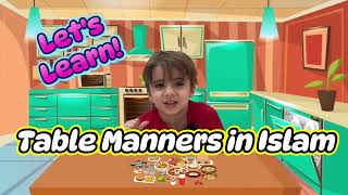 Table Manners in Islam [upl. by Jermaine407]