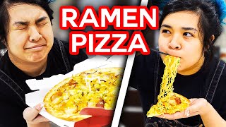 I Tried Japans RAMEN PIZZA [upl. by Geminius]