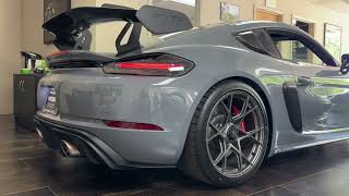 2023 Porsche 718 Cayman GT4 RS Weissach Start for PCARMARKET [upl. by Nyahs]