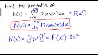 Taking Derivatives of Integrals [upl. by Ragde]