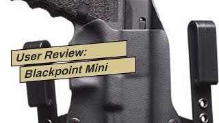 User Review Blackpoint Mini Wing IWB Holster for Glock 43 RightHanded [upl. by Nehcterg43]