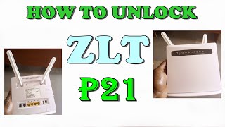 How to Unlock ZLT P21 MIFI [upl. by Litman814]