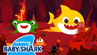 🌋Baby Sharks Volcano Adventure  Baby Shark Brooklyn Animation EP7  Baby Shark Official [upl. by Madaih]