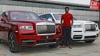 INSIDE 2 NEW RollsRoyce Cullinan SUV 2018  Interior Exterior DETAILS w REVS [upl. by Llertnad]