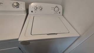 Kenmore Top Load Washer with Dual Action Agitator Stainless Steel Top Loader Laundry Washing Machin [upl. by Sirromaj]