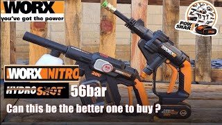 Worx Hydroshot 56bar Challenge Which Cleans Best  Review [upl. by Conner594]