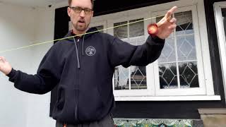 1a Yoyo trick tutorial  overhand bind [upl. by Arbmahs]