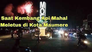 Tempat Paling Ramai Saat Pergantian Tahun 2024 di Kota Maumere [upl. by Jaunita]