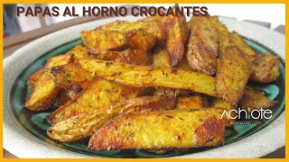 Prepara las PAPAS al horno mas CROCANTES o Crujientes  Las papas más DELICIOSAS [upl. by Darci172]