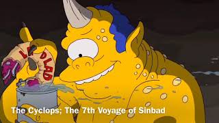 1950s and 60s Horror SciFi and Action Movies Portrayed by The Simpsons [upl. by Colby]