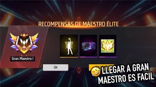 LLEGUE a GRAN MAESTRO en FF LATAM 😂👌 muy facil [upl. by Harelda]