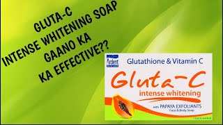 GLUTAC INTENSE WHITENING WITH PAPAYA EXFOLIANTS AFTER 7DAYS [upl. by Meibers]