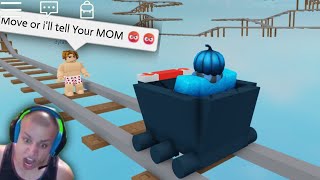 ROBLOX CART RIDE FUNNY MOMENTS MEMES [upl. by Derr]