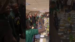 Bafana Bafana Celebrations Ronwen Williams 50th Cap afcon Qualifier [upl. by Oderfodog]