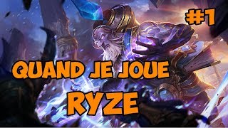 Quand je joue ryze Condensé Diamant FR [upl. by Airahs194]