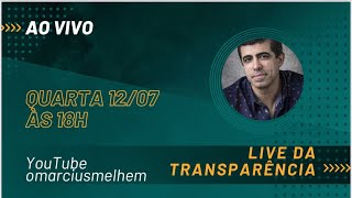 LIVE DA TRANSPARĂŠNCIA SE PERDEU VEJA AGORA omarciusmelhem [upl. by Carmon495]