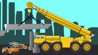 Giant Crane  Formation And Uses  Videos For Kids [upl. by Ayanahs]