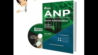 Apostila do Concurso Agencia ANP 2016  Técnico Administrativo [upl. by Nahpos]