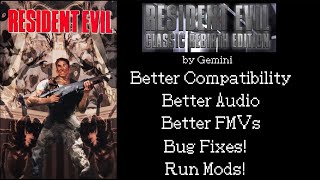 How to Install RE1 Classic Rebirth RE1 PC GOG Release NVIDIA GRAPHICS CARDS ONLY [upl. by Sidky]