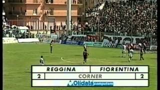 REGGINA FIORENTINA STAGIONE 1999 2000 primo tempo [upl. by Ben602]