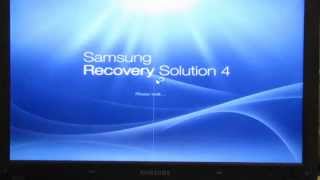 Как восстановить Windows на ноутбуке без установочного диска  Samsung Recovery Solution 4 [upl. by Rudelson596]