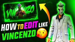 How To Make Thumbnail Like Vincenzo74  Gaming Thumbnail Tutorial On Android  DRONEi RX Gamer [upl. by Lacee]