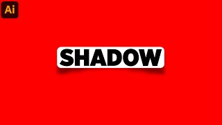 Drop Shadow Tip for Illustrator Users I Drop Shadow [upl. by Ettedo]