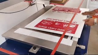 Sunpack screen printing machine [upl. by Einwahs]