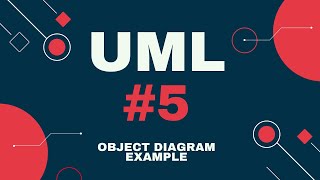 UML Basics with PlantUML 5 Object diagram  Example [upl. by Ainar]