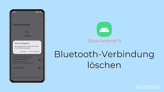 BluetoothVerbindung löschen Android 15 [upl. by Elleined201]