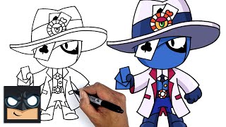 How To Draw MISFORTUNE TARA  BRAWL STARS [upl. by Mathian]