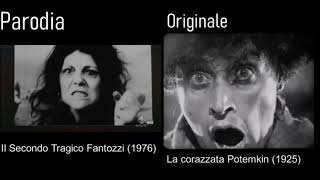 Il secondo tragico Fantozzi e La corazzata Potemkin  Confronto originale e parodia [upl. by Herm]