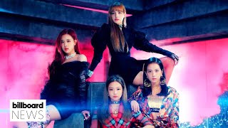 BLACKPINK’s ‘DduDu DduDu’ Music Video Hits 2 Billion Views on YouTube  Billboard News [upl. by Yraeg842]