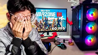 JUGUE WARZONE a 60 FPS por PRIMERA VEZ😭 ARME NUEVA PC [upl. by Hsreh494]