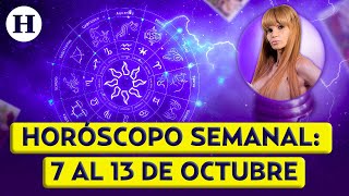 Horóscopos de la semana con Mhoni Vidente del 7 al 13 de octubre [upl. by Alena]