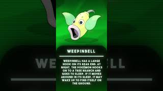 Pokedex Entry 0070  Weepinbell [upl. by Halivah]